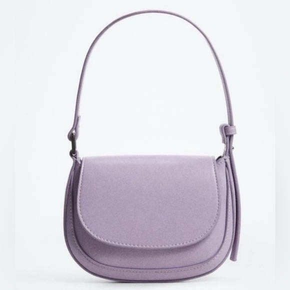 Mango Handbags - Mango Purple Niger Shoulder Bag NWT Europe